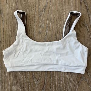 Women's LOF Double Scoop Top size XL - white